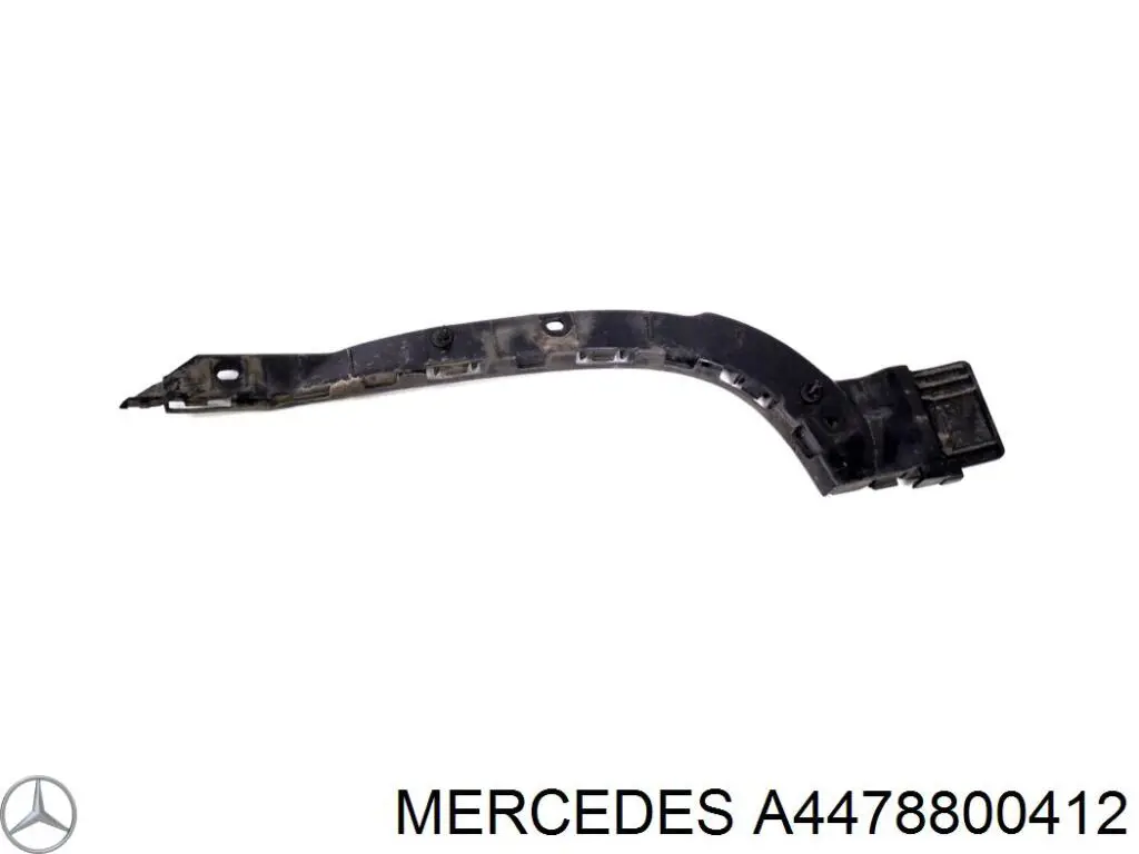 Compre A4478800412 Mercedes Guia esquerda do pára-choque traseiro