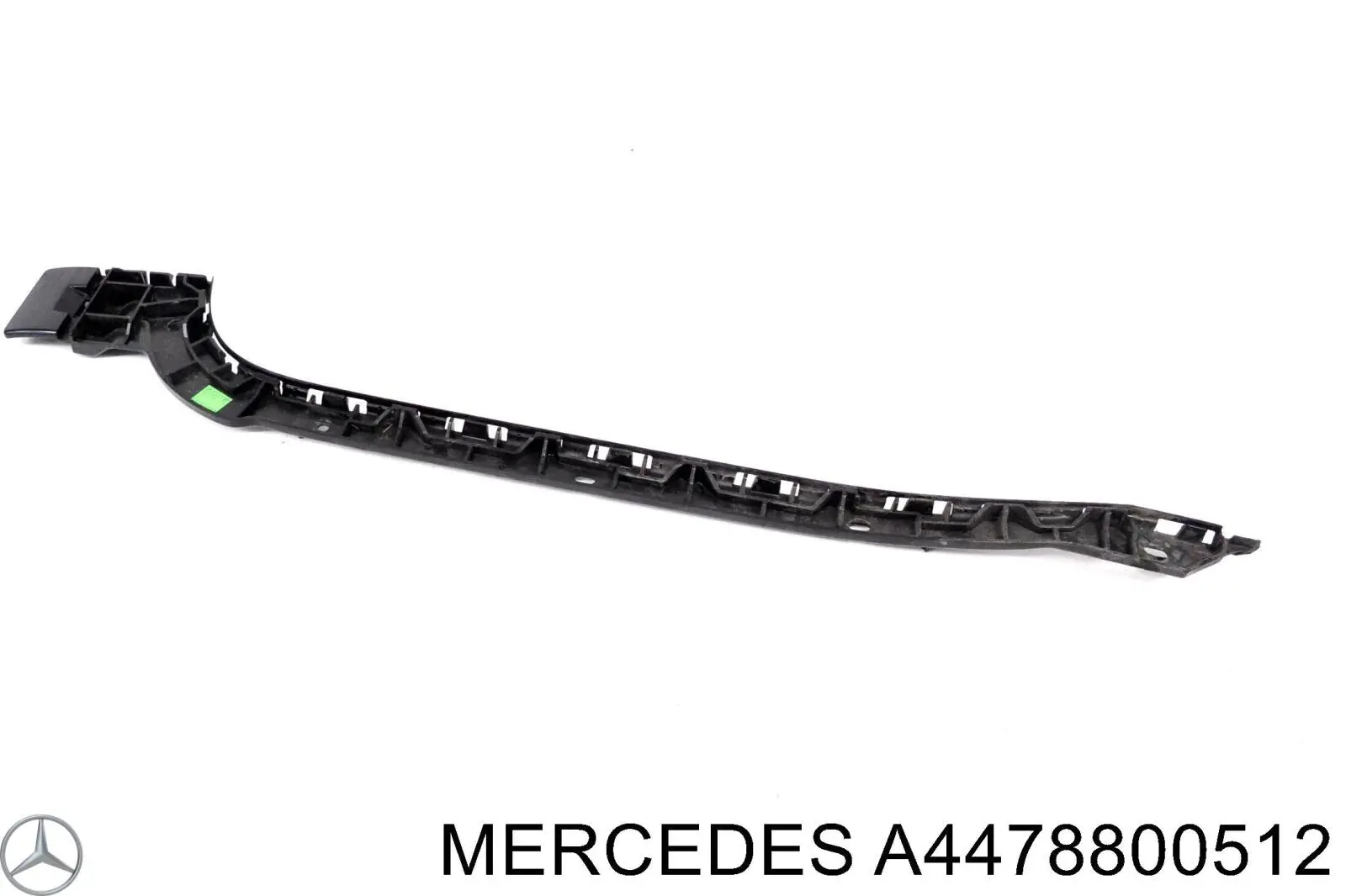 Guia direita do pára-choque traseiro Mercedes A4478800512