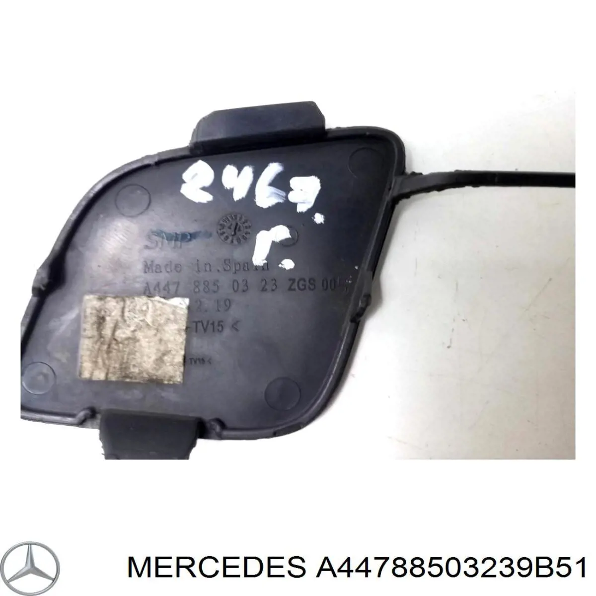 Tampão dianteira do pára-choque do gancho de reboque Mercedes A44788503239B51 preço, a partir de 16,43 USD