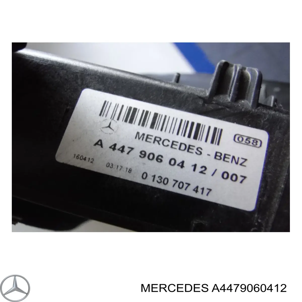 A4479060412 Mercedes Difusor do radiador de esfriamento