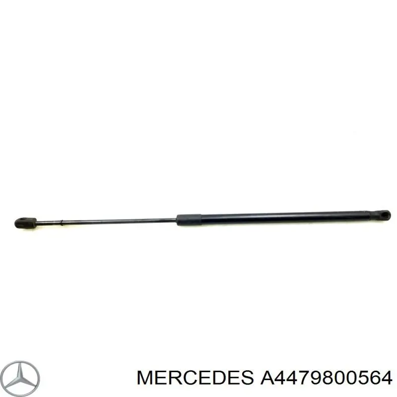 Compre A4479800564 Mercedes Amortecedor de vidro de porta-malas (de 3ª/5ª porta traseira (de tampa de alcapão)