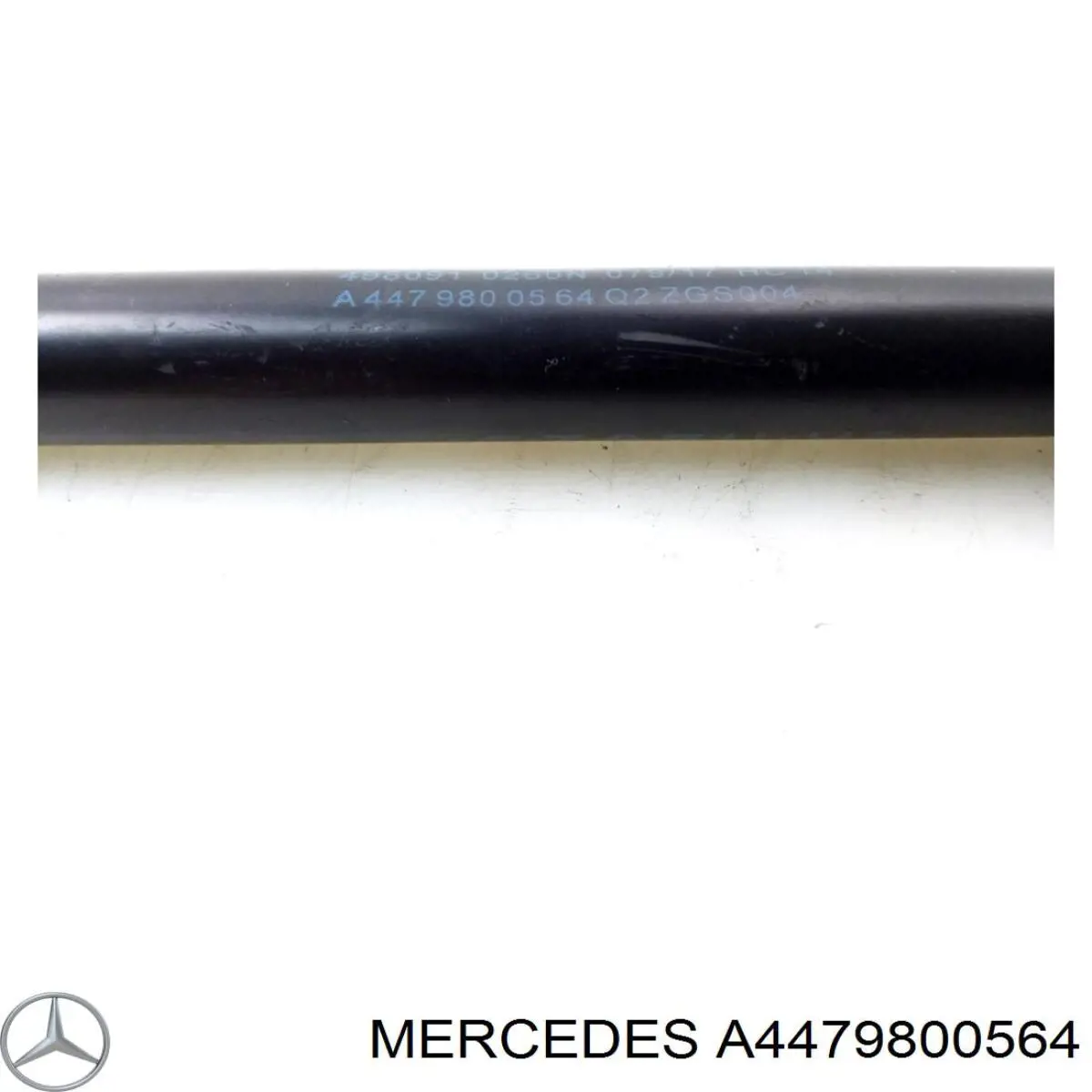 Amortecedor de vidro de porta-malas (de 3ª/5ª porta traseira (de tampa de alcapão) A4479800564 Mercedes