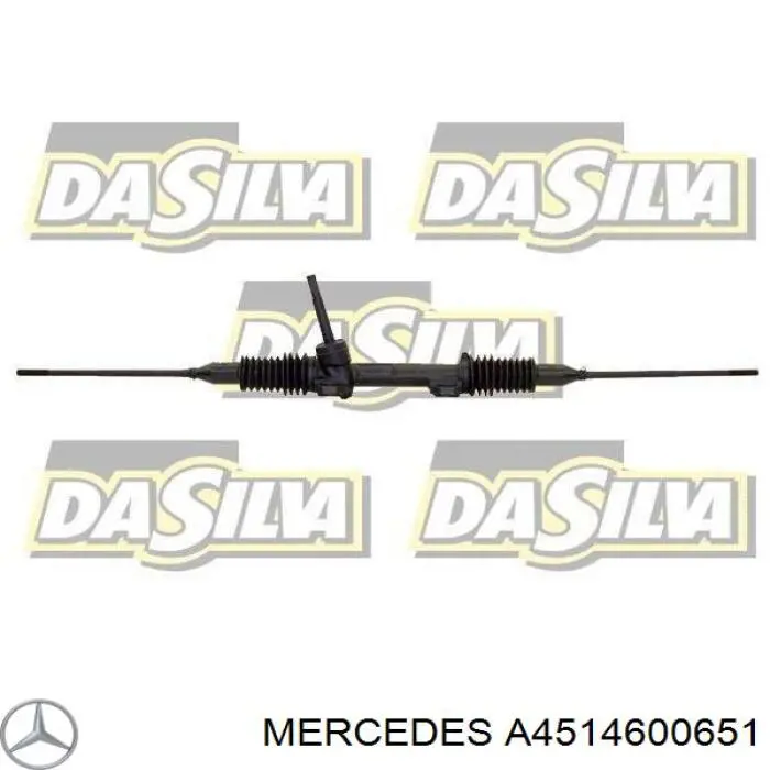A4514600651 Mercedes Cremalheira da direção