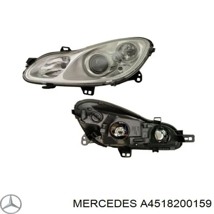 A4518200159 Mercedes Luz esquerda