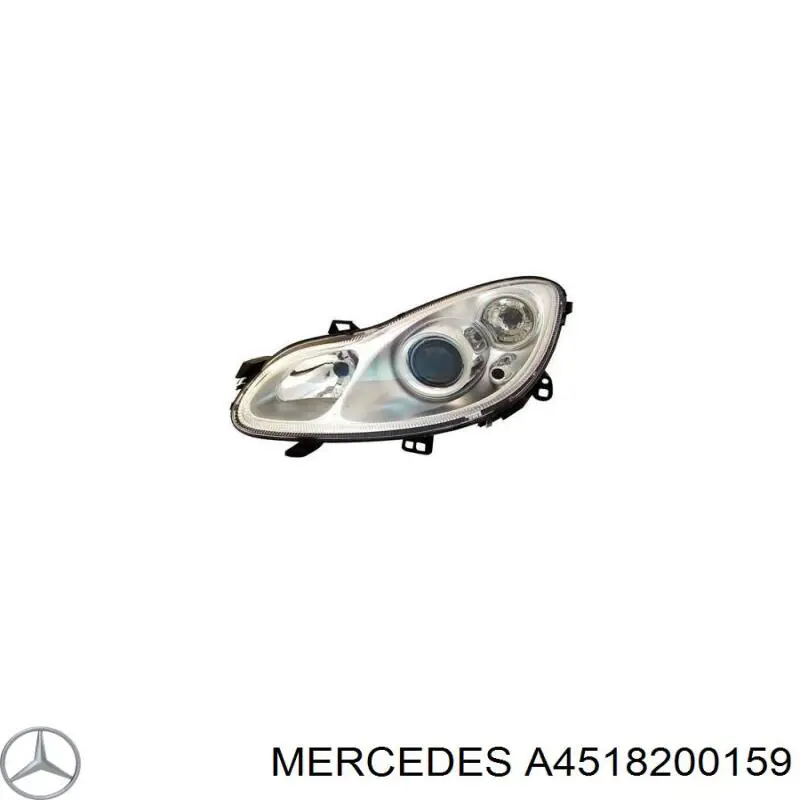 Luz esquerda Mercedes A4518200159 preço, a partir de 168,32 USD