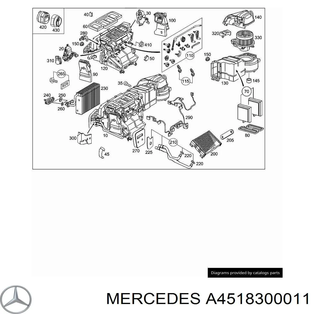 A4518300011 Mercedes 