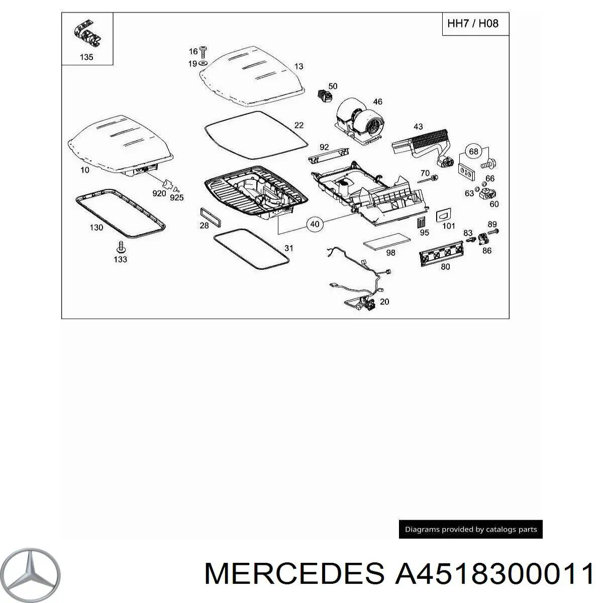  Mercedes A4518300011 preço, a partir de 19,56 USD