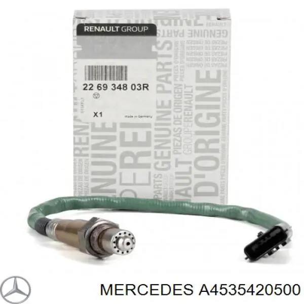 Compre 8201110217 Renault (RVI) Sonda lambda, sensor de oxigênio até o catalisador