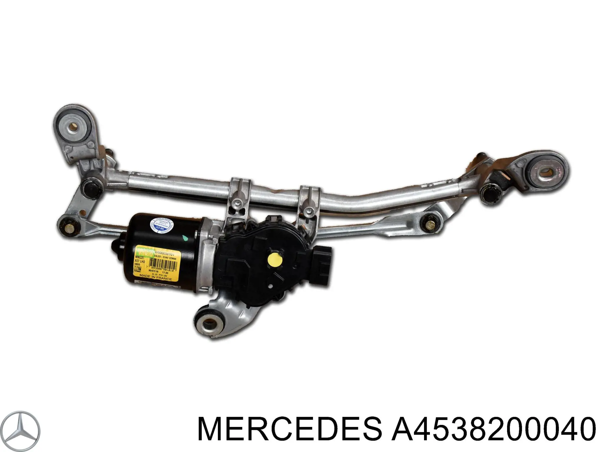 A4538200040 Mercedes Trapézio de limpador pára-brisas