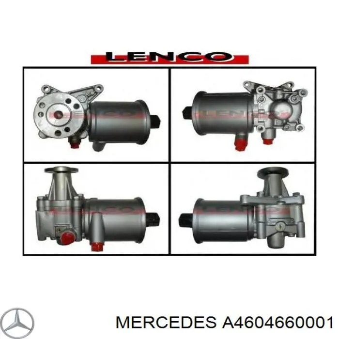 A460466000180 Mercedes Bomba da Direção hidrâulica assistida