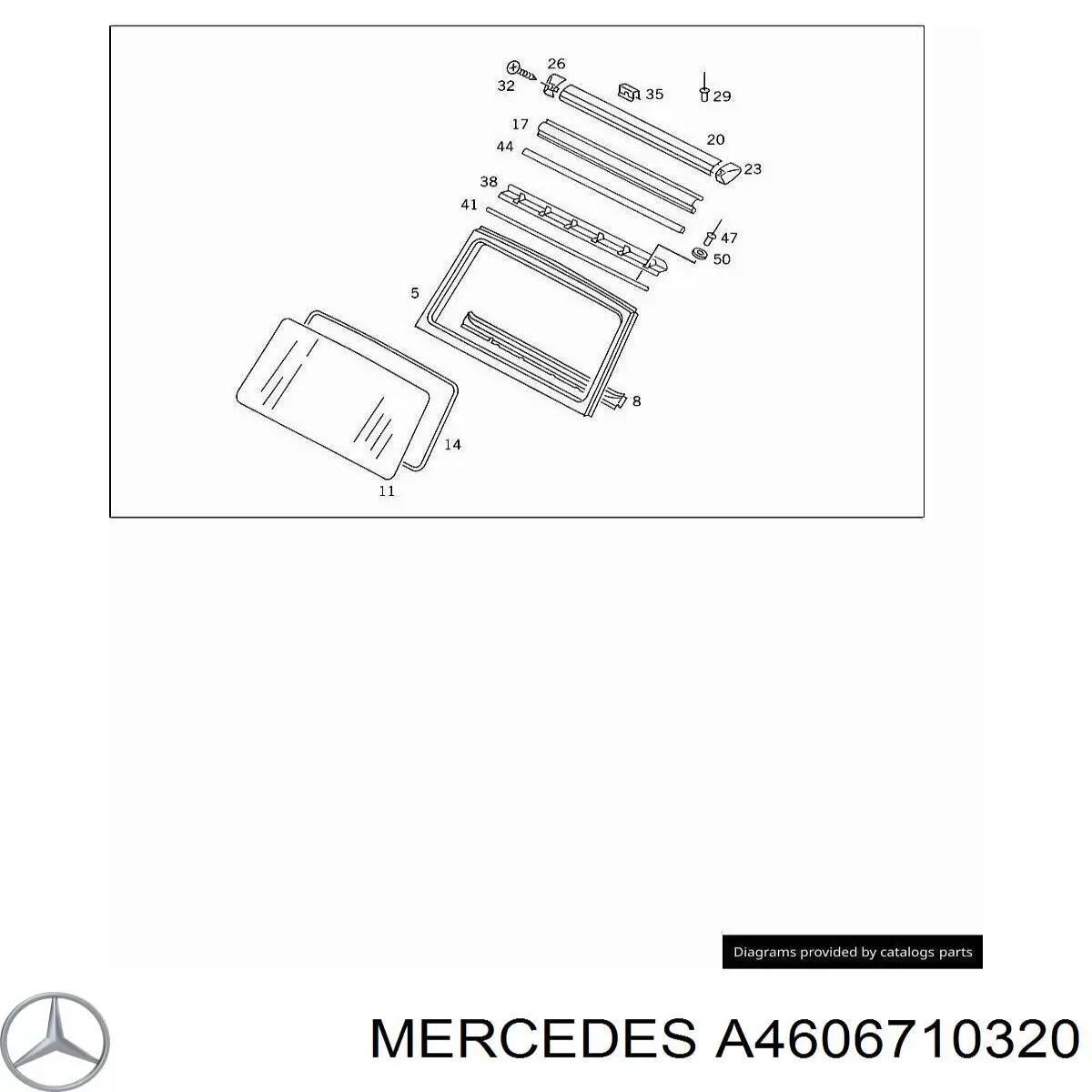 Compre 4636710220 Mercedes Compactador de pára-brisas