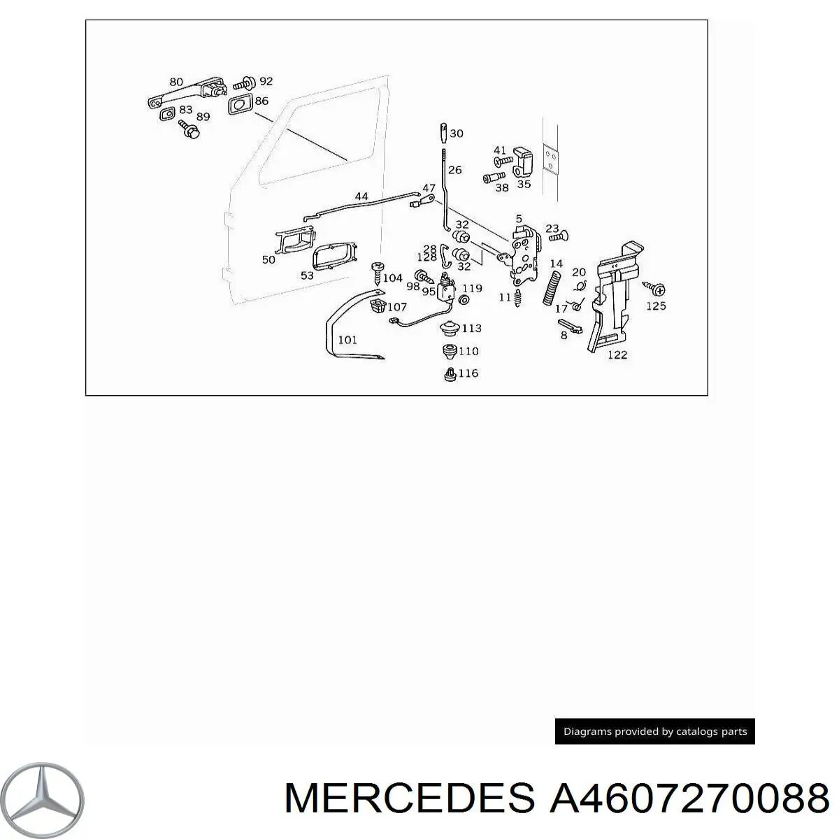  Mercedes A4607270088 preço, a partir de 94,51 USD