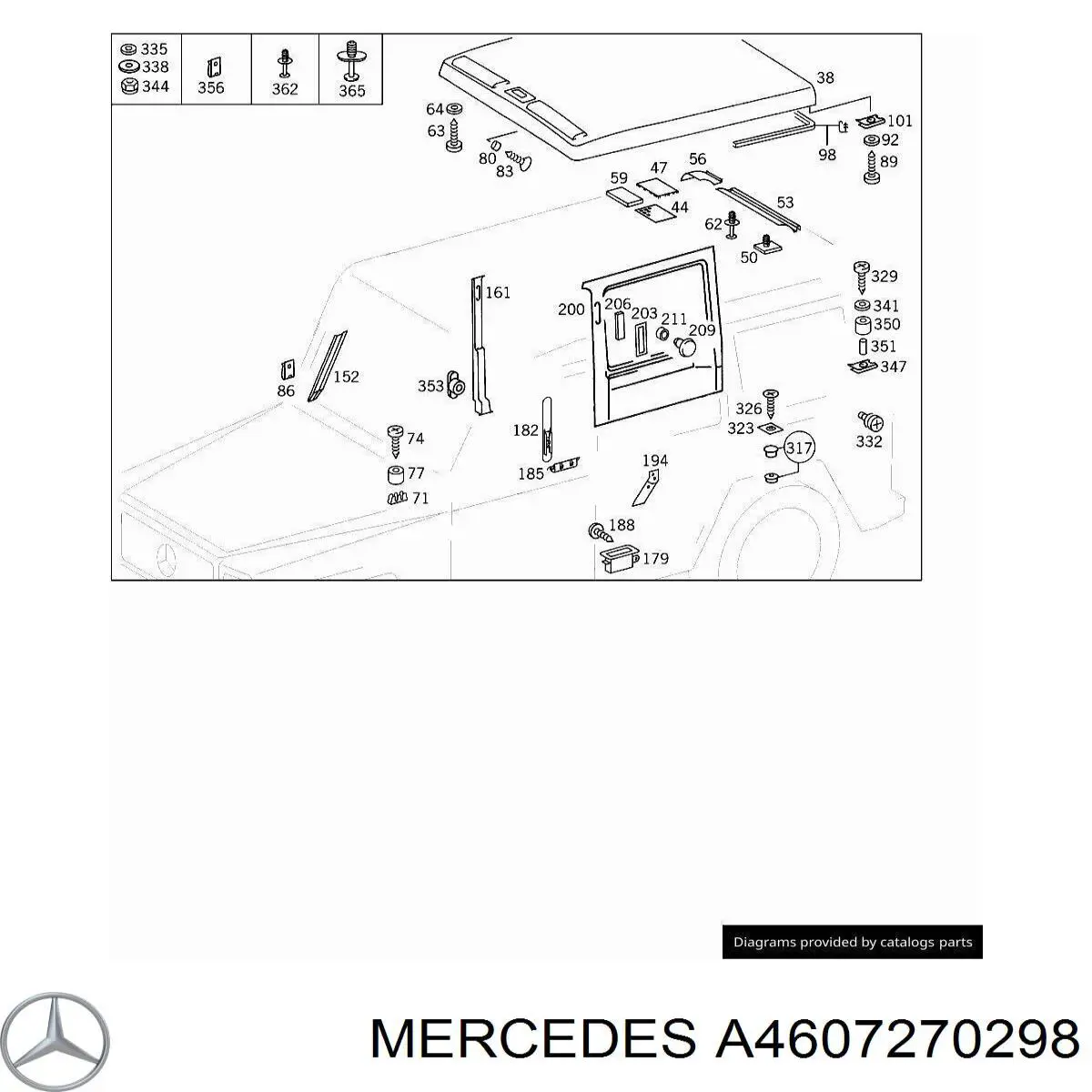 A4607270298 Mercedes 
