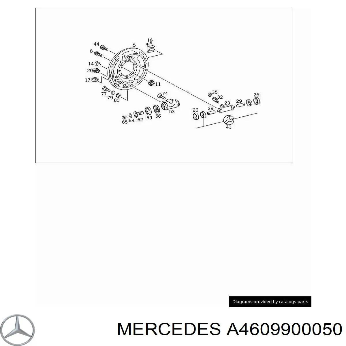 A4609900050 Mercedes 