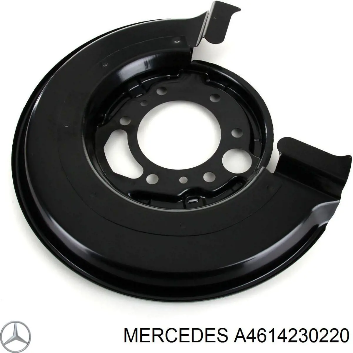 A4614230220 Mercedes Proteção direita do freio de disco traseiro