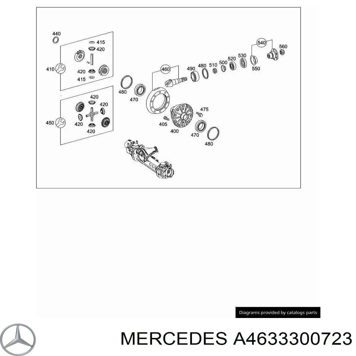 A9013500023 Mercedes 