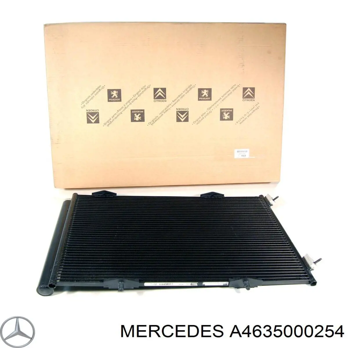 Radiador de aparelho de ar condicionado Mercedes A4635000254 preço, a partir de 1648,08 USD