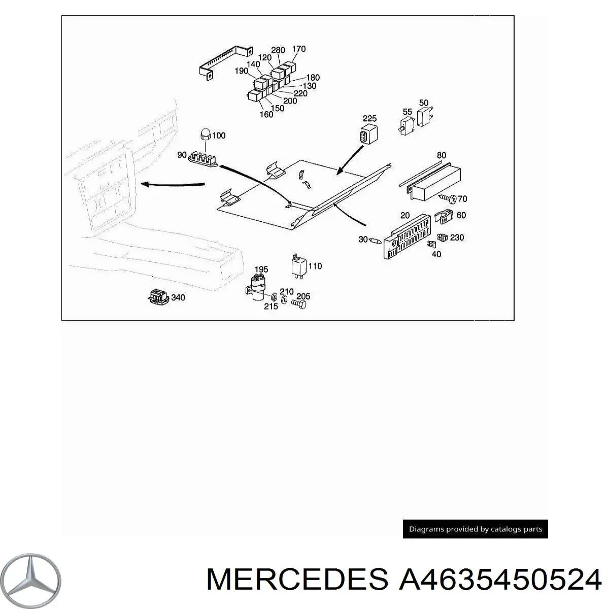 A0055456424 Mercedes 
