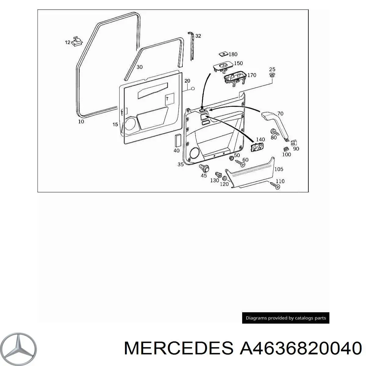A4636820040 Mercedes 
