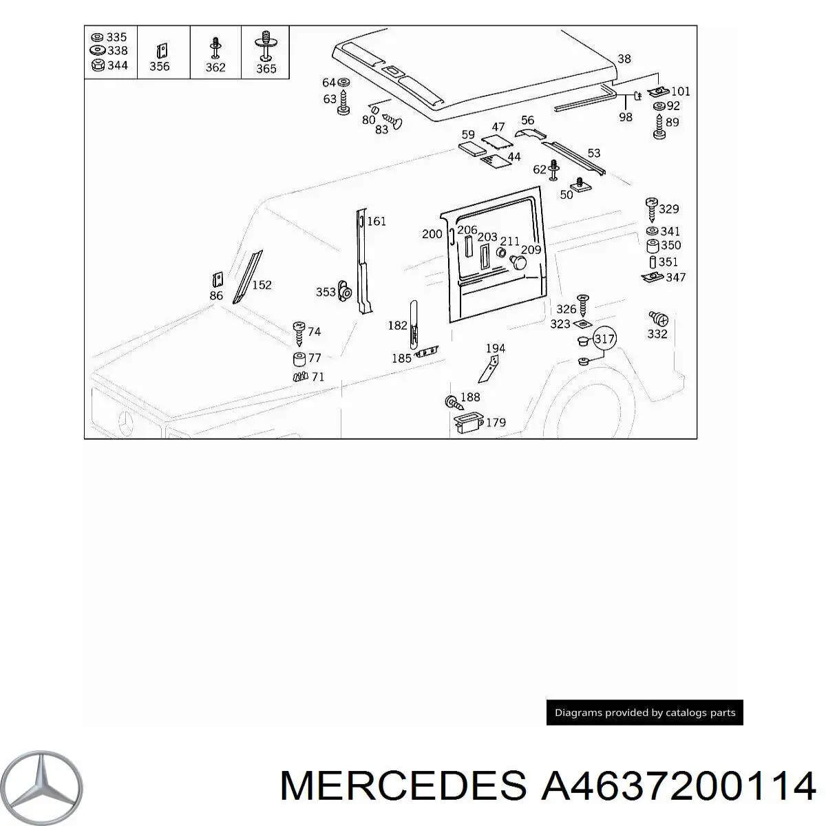  Mercedes A4637200114 preço, a partir de 26,70 USD