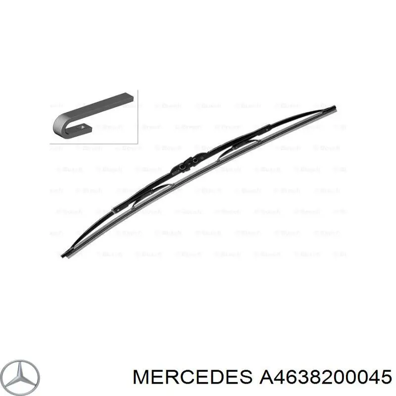 Limpa-pára-brisas do pára-brisas, kit de 2 un. Mercedes A4638200045 preço, a partir de 11,76 USD
