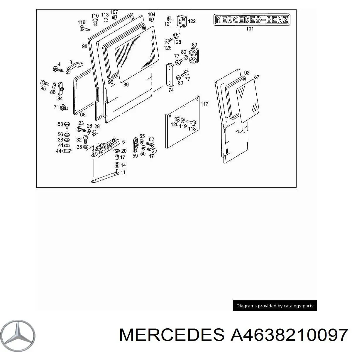 A4638210097 Mercedes 
