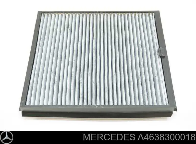 Filtro de salão Mercedes A4638300018 preço, a partir de 18,42 USD