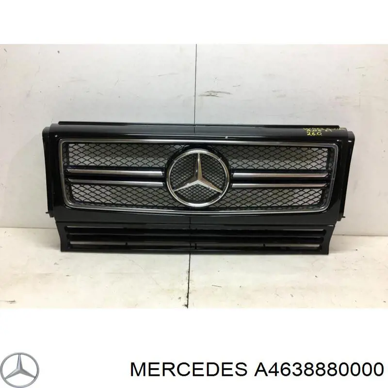 A4638880000 Mercedes Grelha do radiador