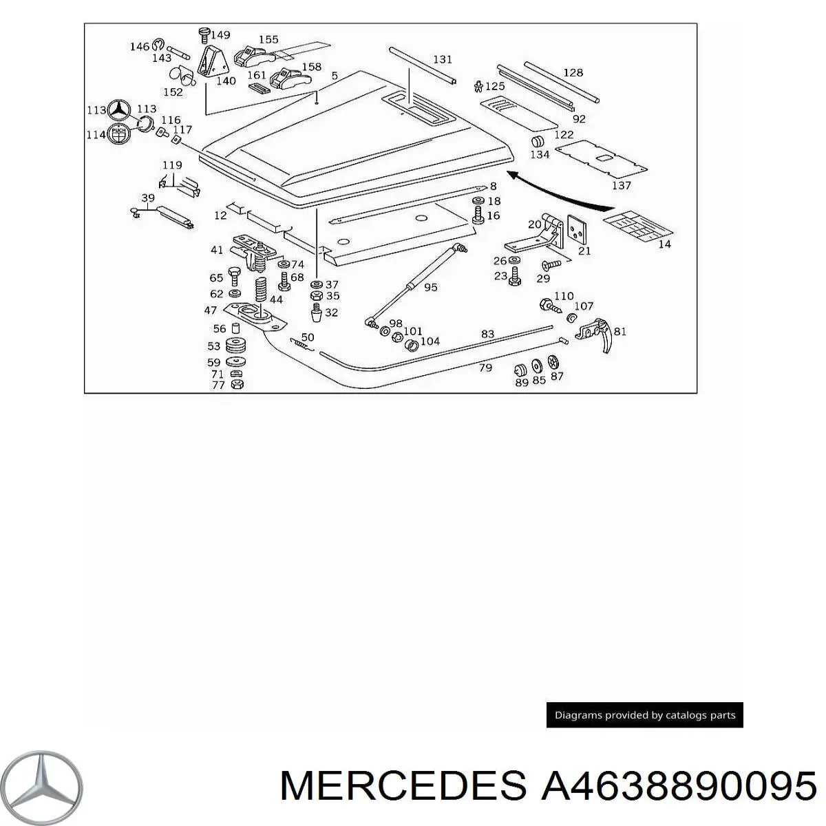 A4638890095 Mercedes 