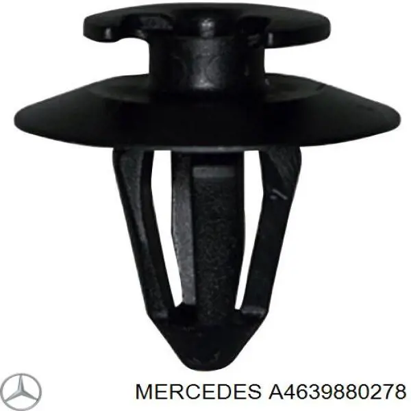 Cápsula (prendedor) de fixação de revestimento da porta Mercedes A4639880278 preço, a partir de 2,39 USD