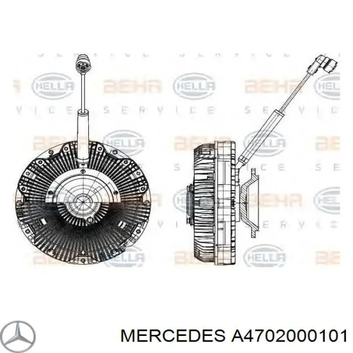 A4702000101 Mercedes Bomba de água (bomba) de esfriamento