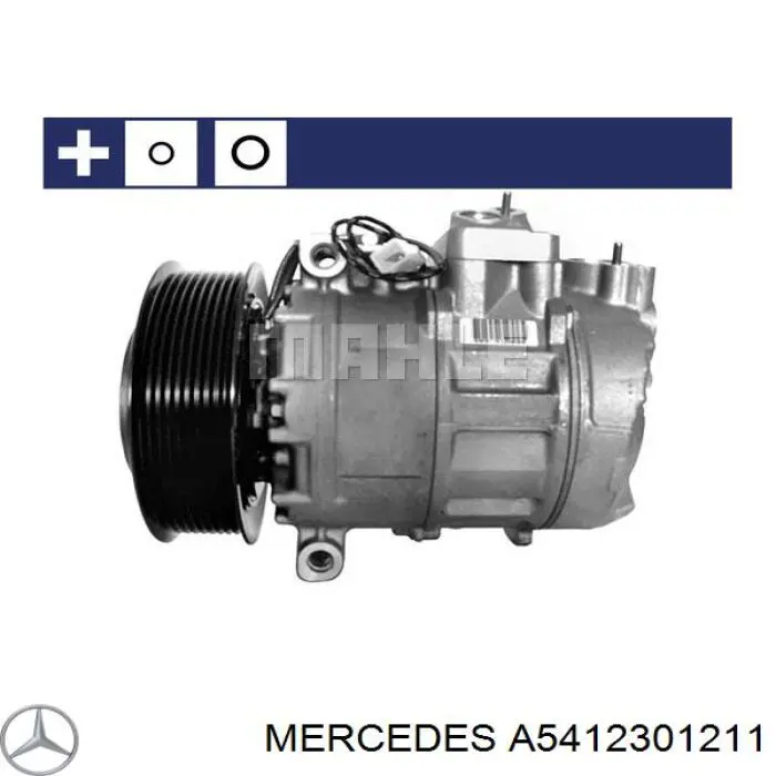 Compressor de aparelho de ar condicionado A5412301211 Mercedes