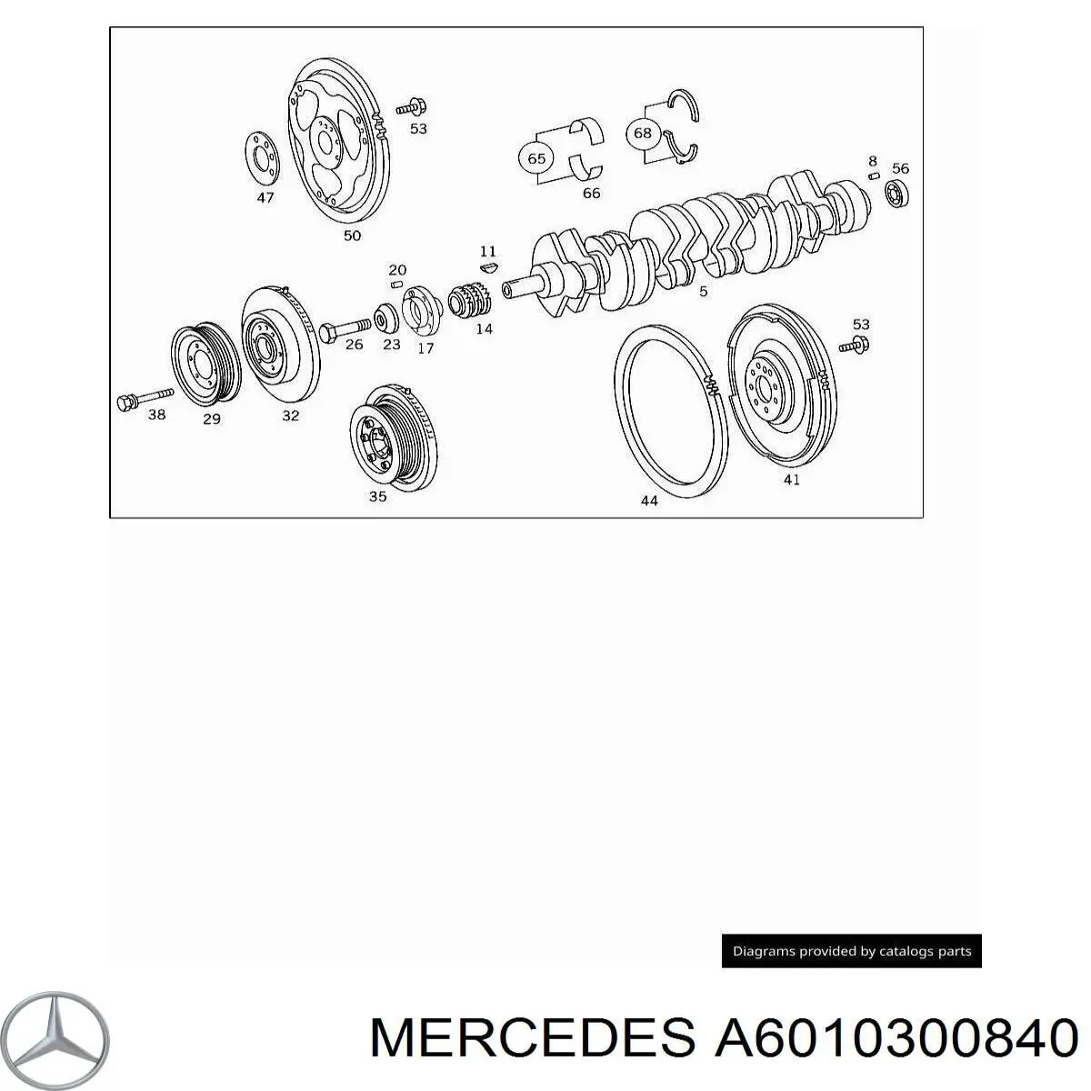 Folhas inseridas principais de cambota, kit, 2ª reparação ( + 0,50) Mercedes A6010300840 preço, a partir de 37,76 USD