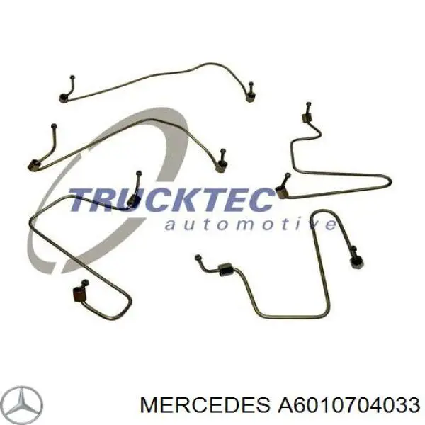 Compre A6010702233 Mercedes Tubo de combustível do injetor de 4º cilindro