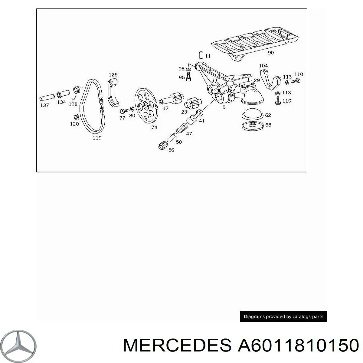 Mercedes A6011810150 preço, a partir de 16,67 USD