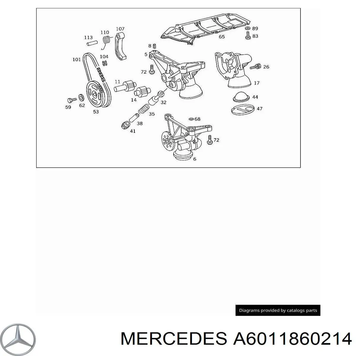 A6011860214 Mercedes 