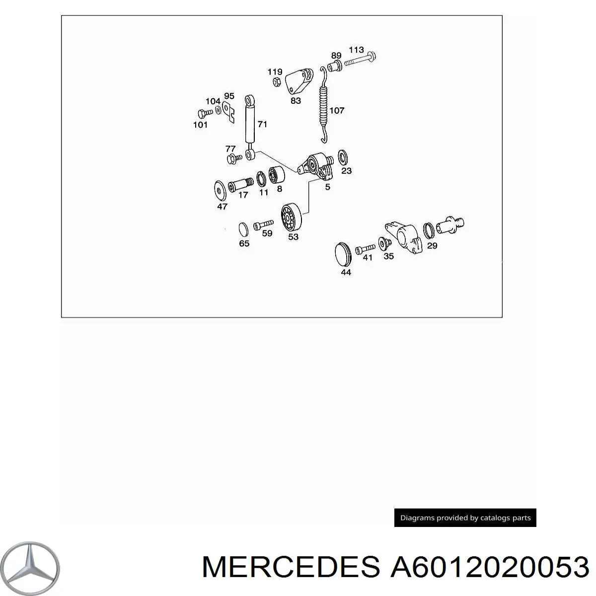 A6012020053 Mercedes 