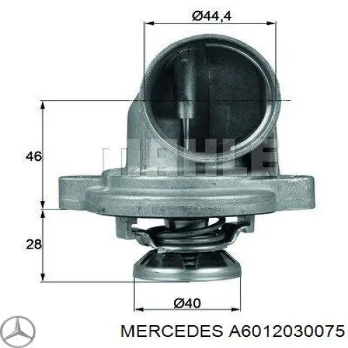 Termostato Mercedes A6012030075 preço, a partir de 20,85 USD
