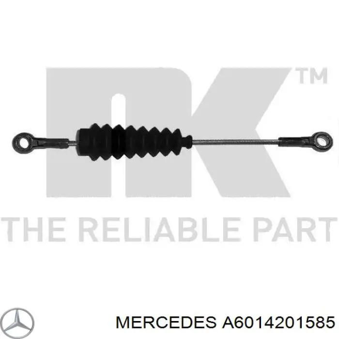 Compre A6014201585 Mercedes Cabo do freio de estacionamento dianteiro