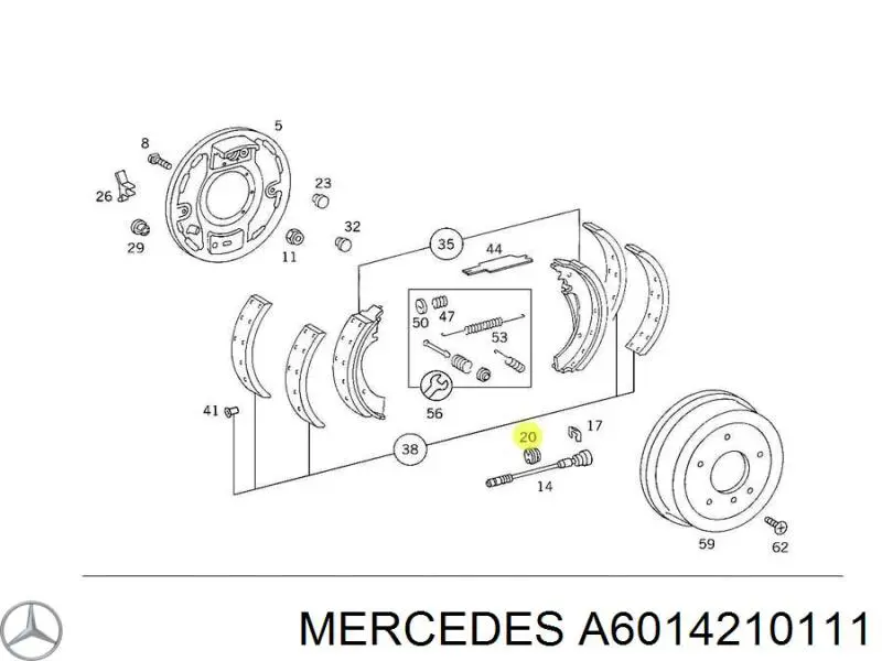 A6014210111 Mercedes 