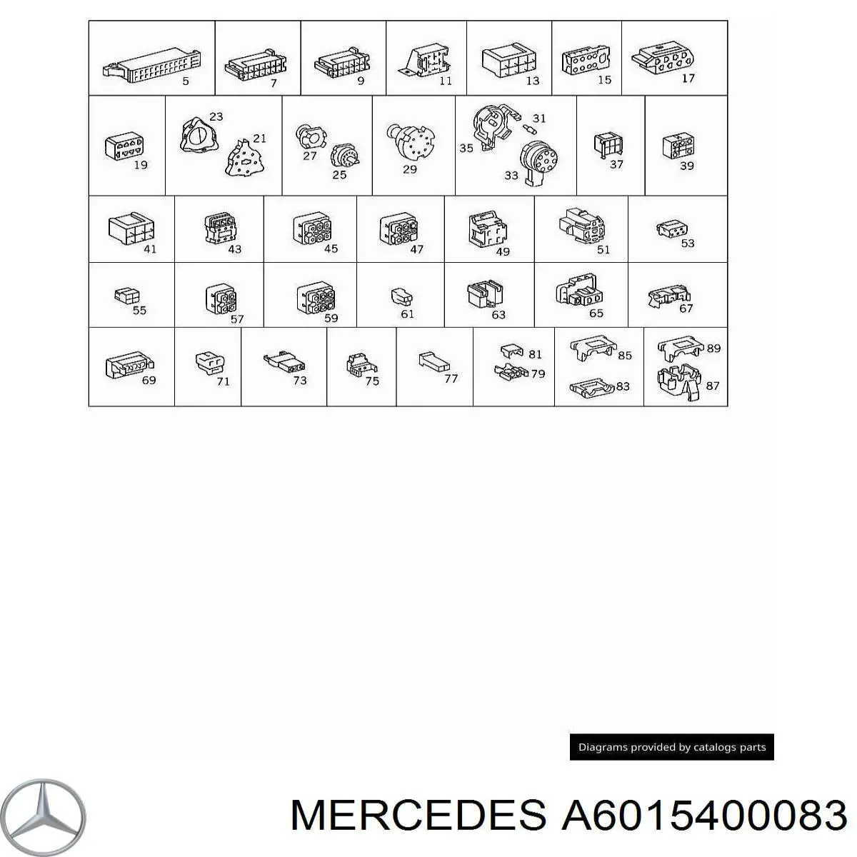  Mercedes A1075400283 preço, a partir de 30,42 USD