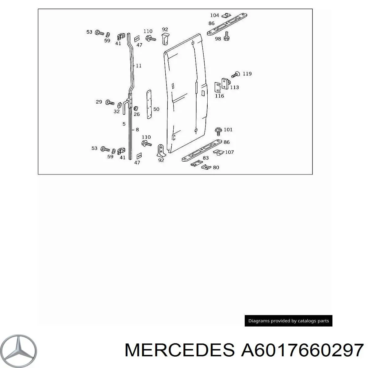  Mercedes A6017660297 preço, a partir de  