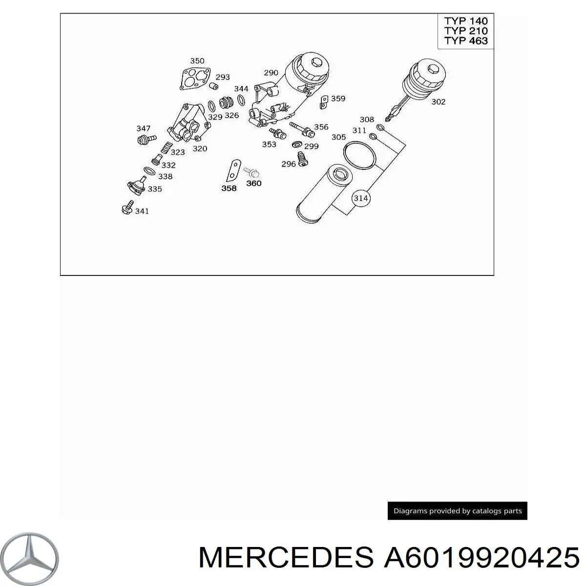 A0009924925 Mercedes 
