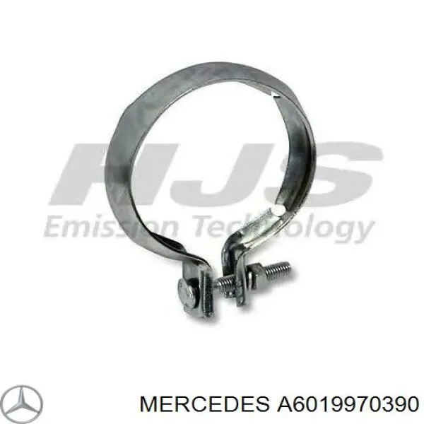 Compre A6019970390 Mercedes Braçadeira de silenciador dianteira
