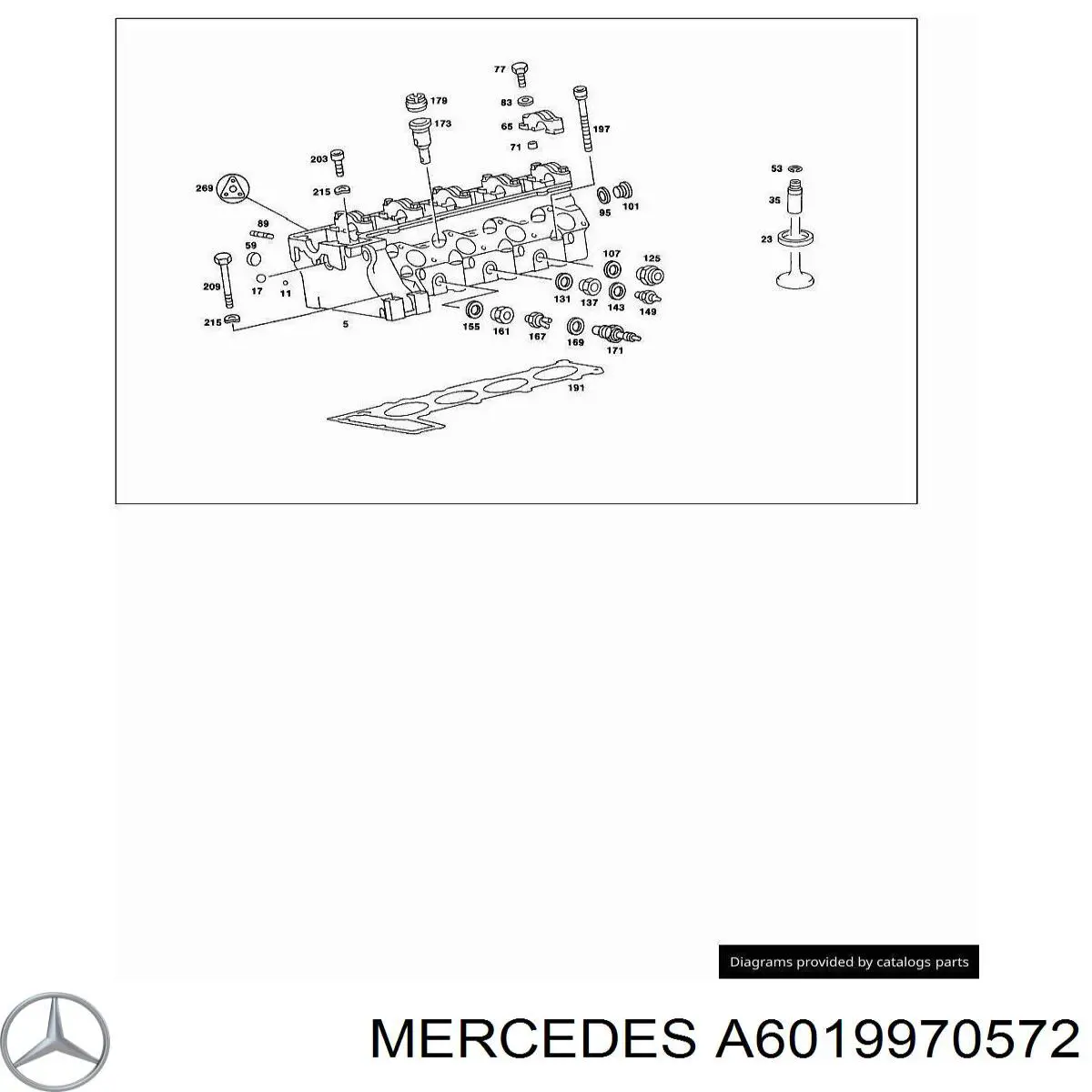A6019970572 Mercedes 