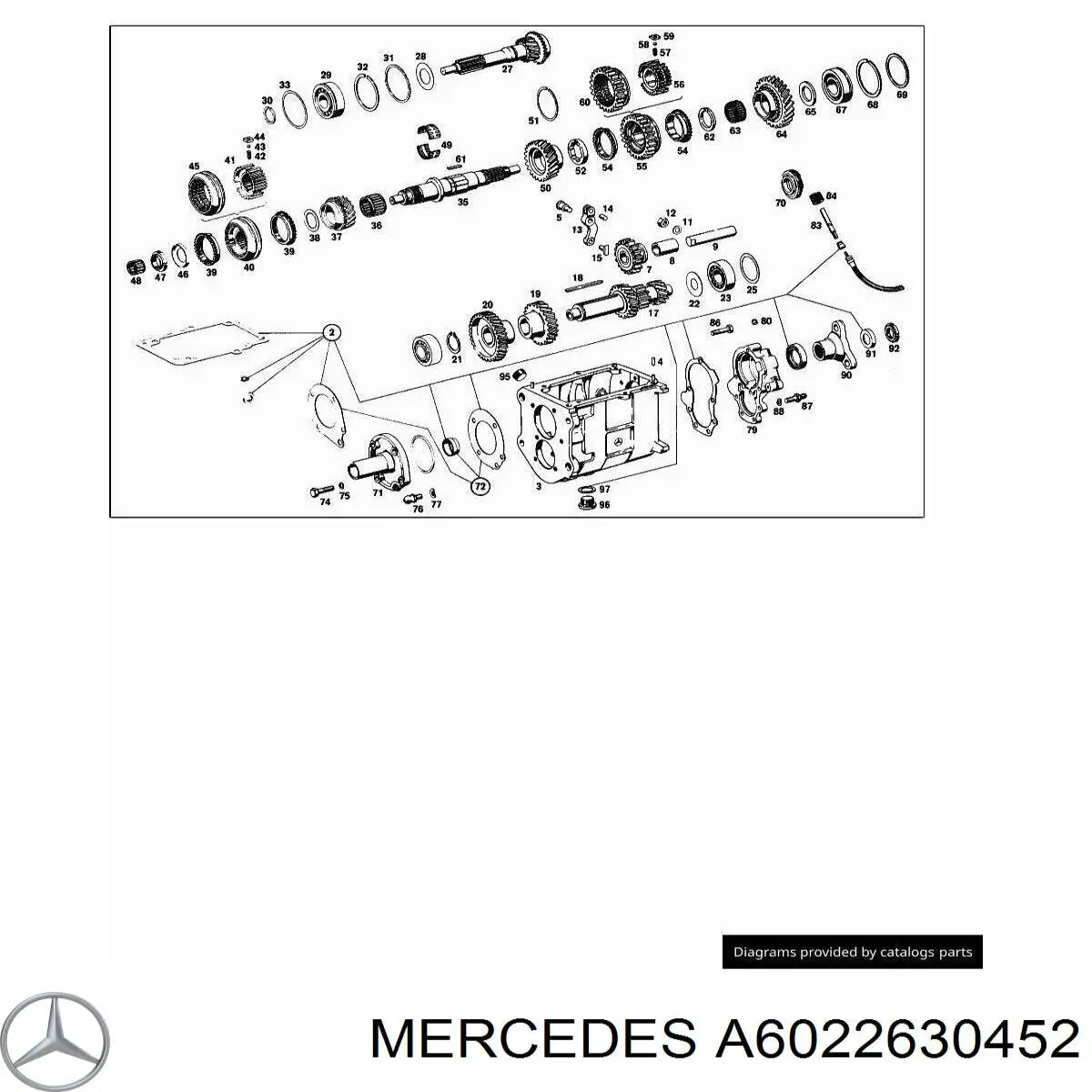 A6022630452 Mercedes 