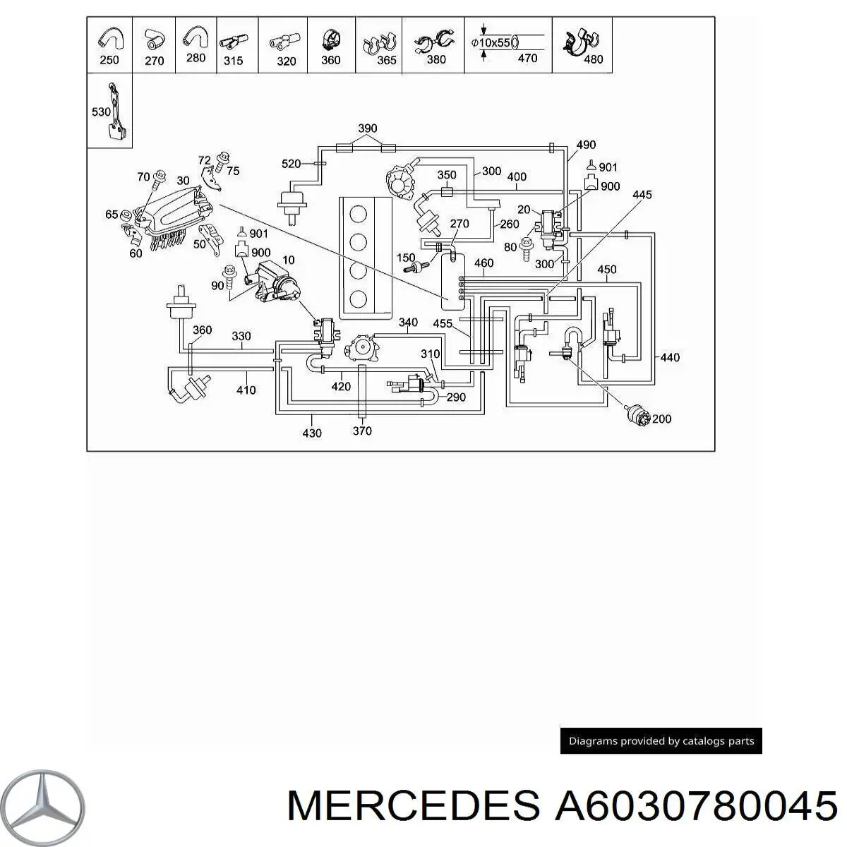  Mercedes A6030780045 preço, a partir de 16,56 USD