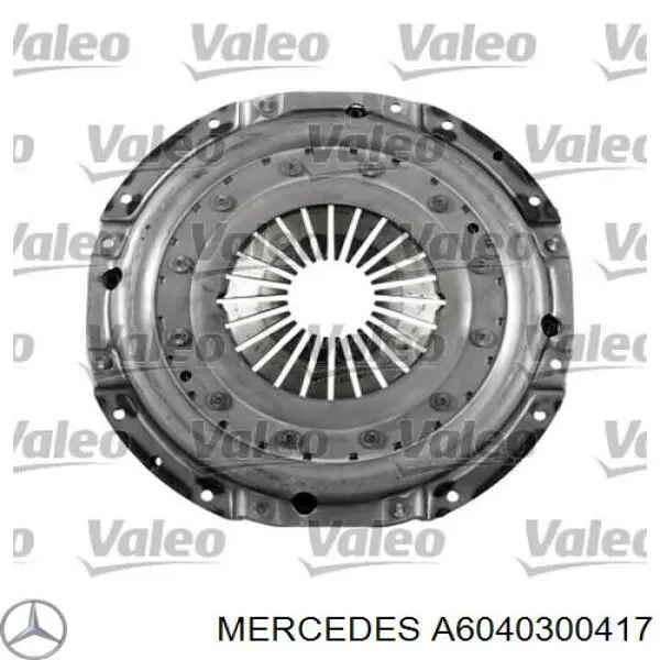 A6040300417 Mercedes Pistão do kit para 1 cilindro, STD