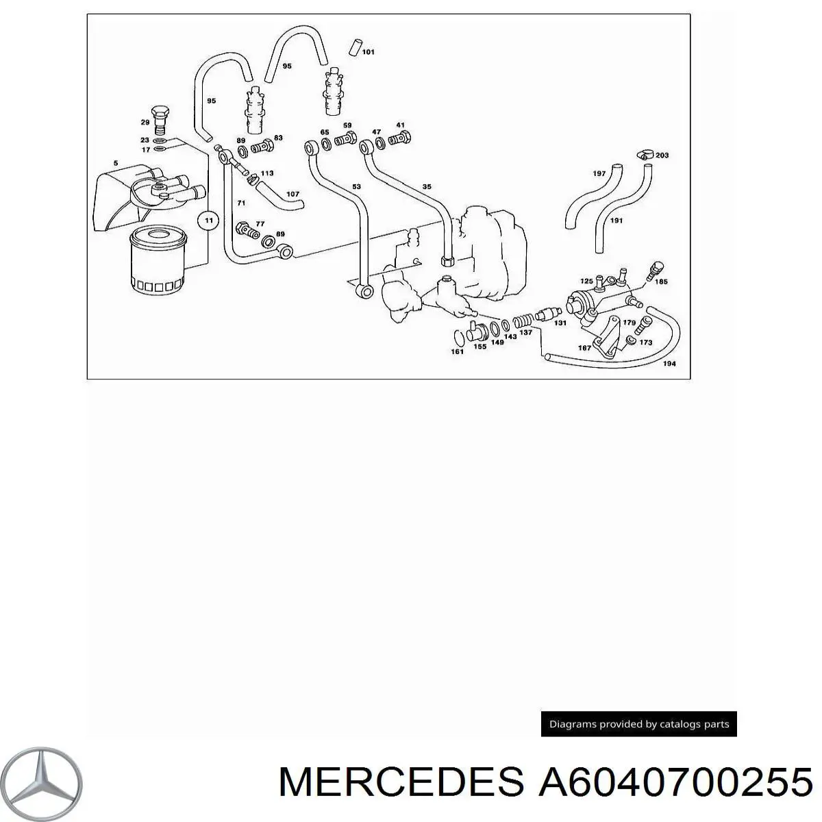  Mercedes A6040700255 preço, a partir de 4,41 USD