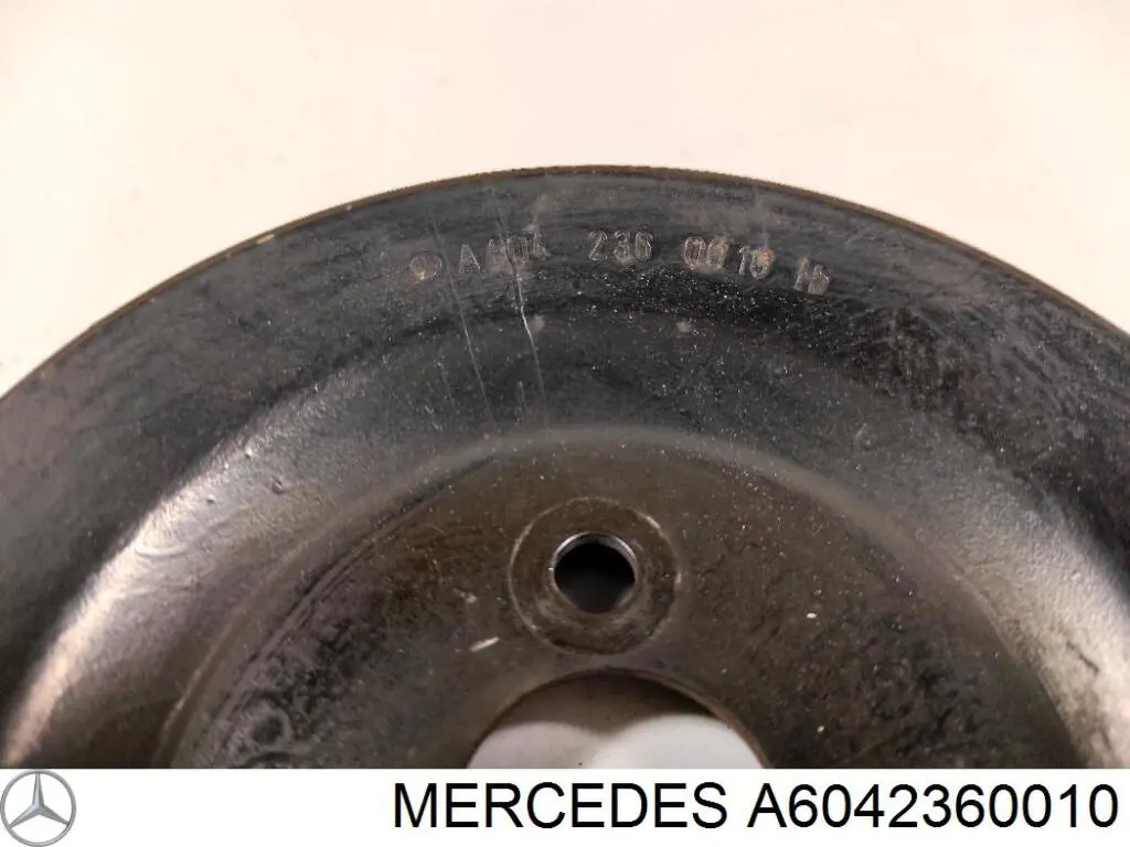 A6042360010 Mercedes Polia de bomba da Direção hidrâulica assistida